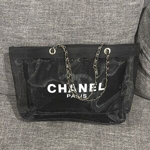 Authentic Chanel Tote Black